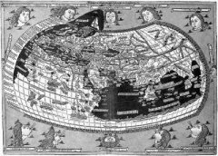 <b>早期欧洲人制作地图中的“世界”</b>